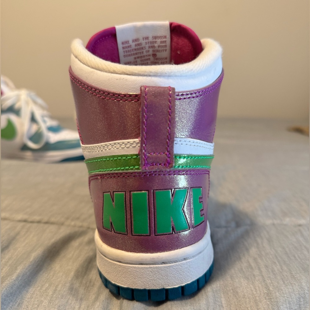 Nike Dunk Multicolor High-Top Sneakers! - Picture 3 of 11
